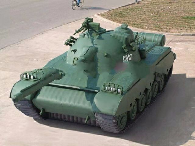 珠海军用充气坦克车
